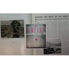 The Artist January 1941 Water Colour-Solving its Problems