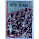 New Yorker Cover December 7 1946 Raining On Shoppers In Black